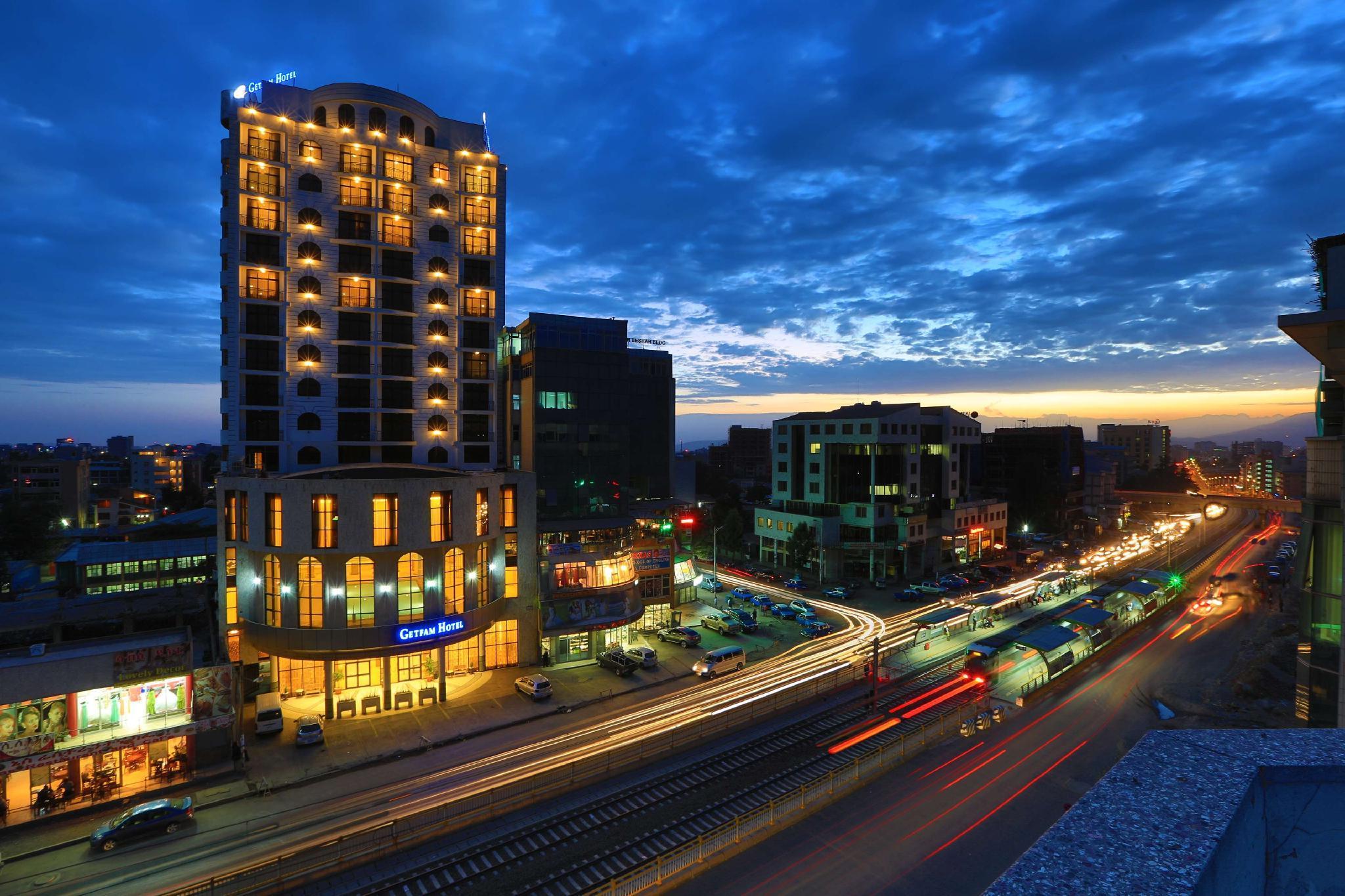 Getfam Hotel Addis Abeba Esterno foto
